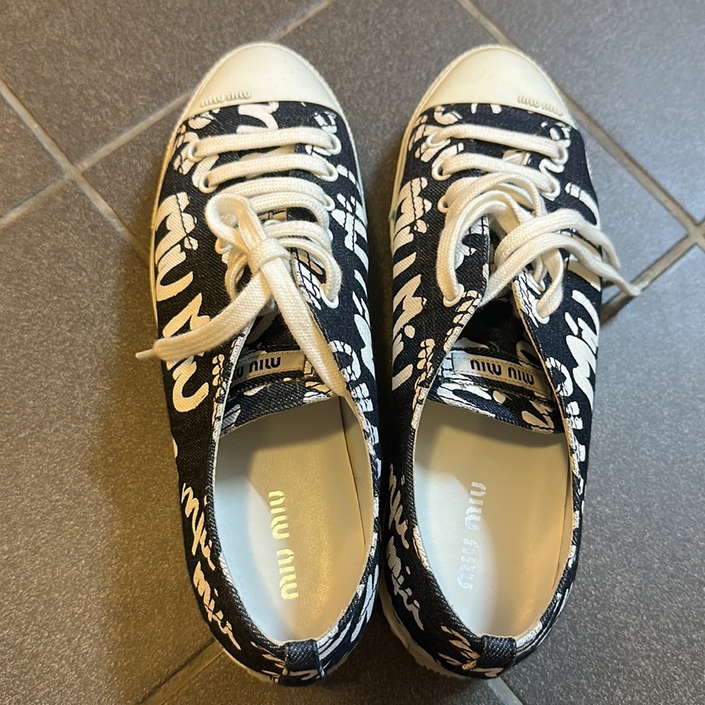 Miu Miu sneakers, size 37.5, condition inside like new, worn only a few times. - Picture 10 of 16
